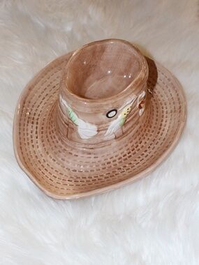 Boston Warehouse , Chip and Dip Fishing Hat with fishing hooks and lures Theme